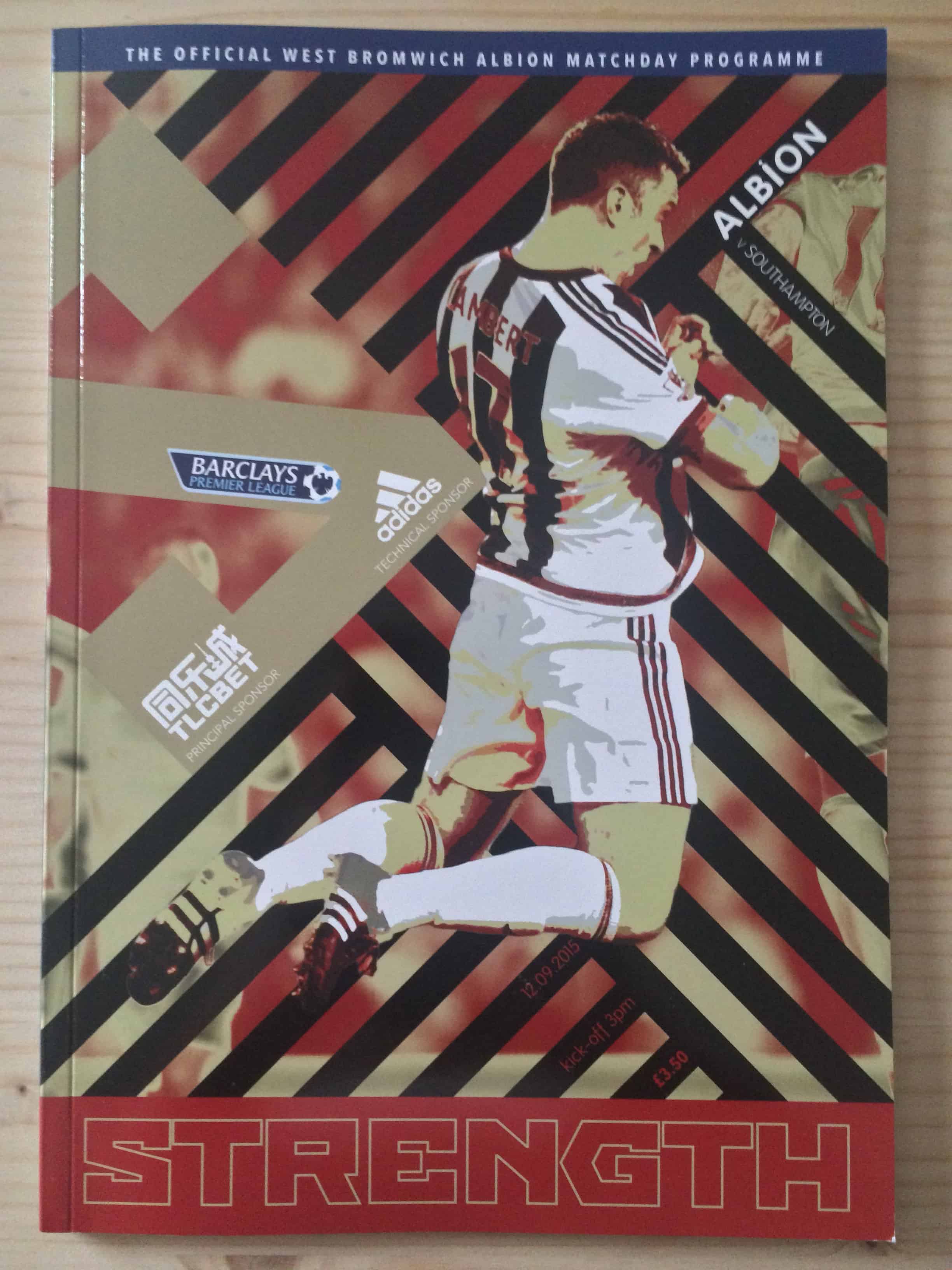 West Bromwich Albion FC  v Southampton FC